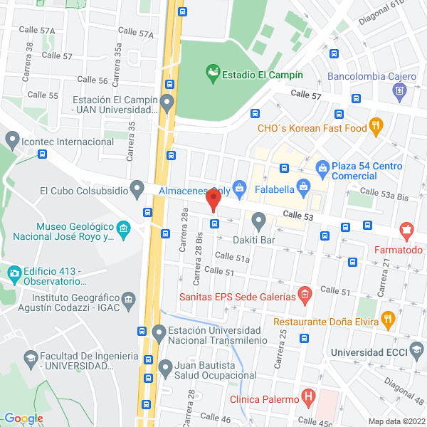 Mapa de Food Drinks & Catering Y Eventos
