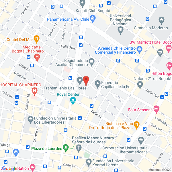 Mapa de Forero Alvarez Abogados Y Politicas Publicas S.A.S.