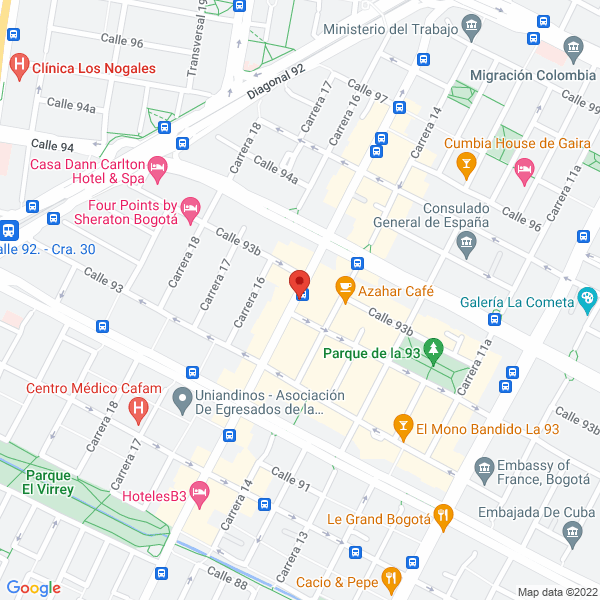 Mapa de Formaequipos P&P S.A.S.