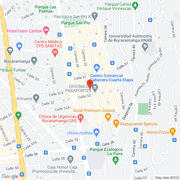 Map of Almacén Barriguitas