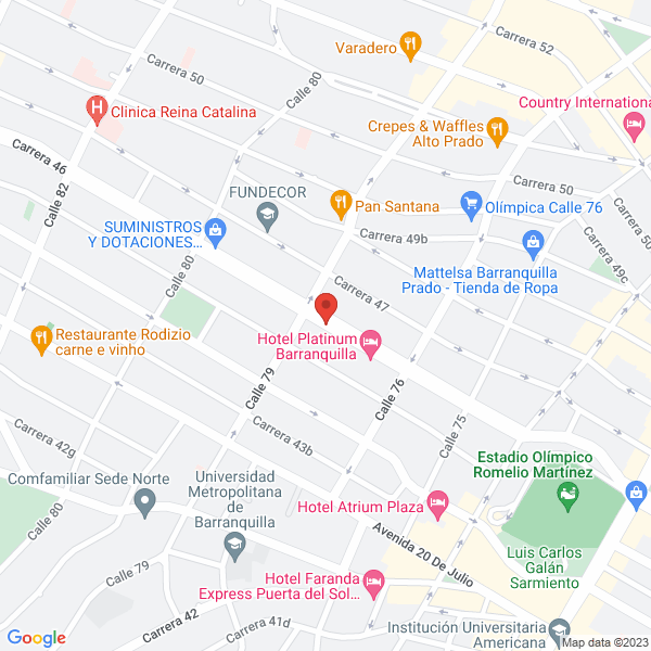Map of Forros Sorpresa