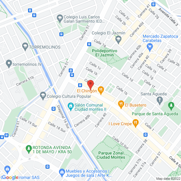 Mapa de Fogón De La Calle 8