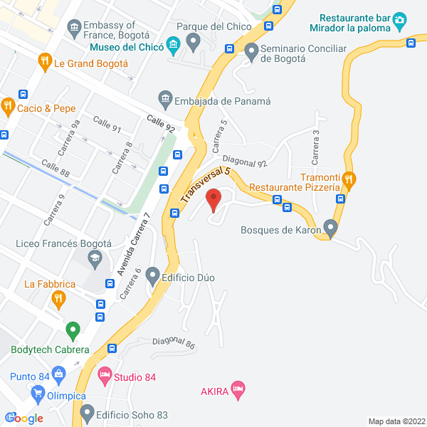 Mapa de Foncier S.A.S.