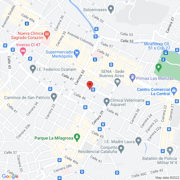 Mapa de Ferretería Electro 29