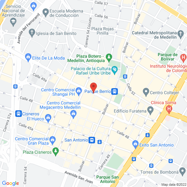 Mapa de Ferreteria Ergas Construcciones