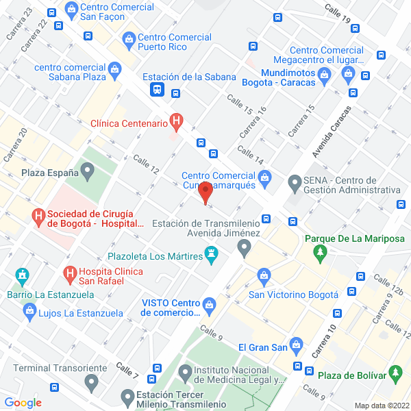Mapa de Ferretería Estrella Ltda.