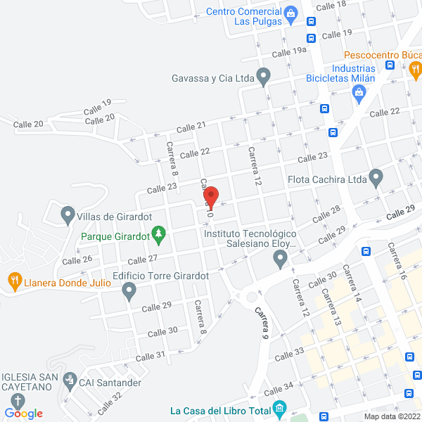 Map of Ferretería Girardot