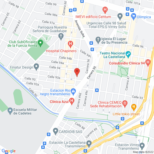Mapa de Ferretería González Arias Arpa Ltda.