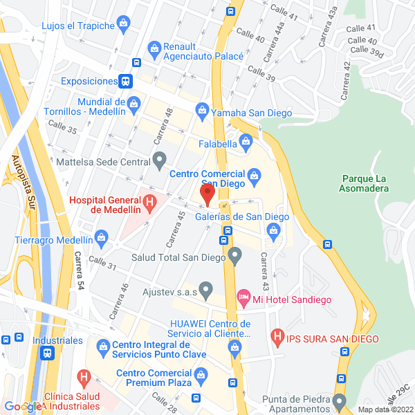 Mapa de Estampados Jorge Eliécer Garcia