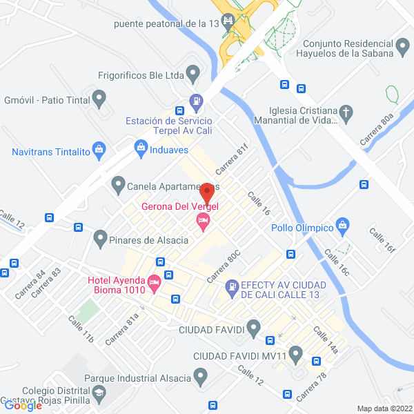 Mapa de Expresión Cristina Ltda.