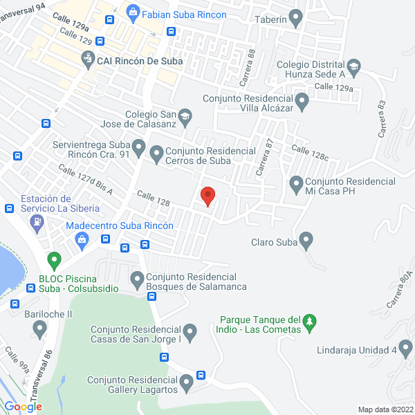 Mapa de Fábrica De Mugs Y Artesanías Excelino Gómez