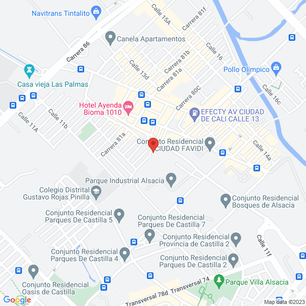 Mapa de Fábrica De Ventiladores Y Separadores Sep Ven Ltda.