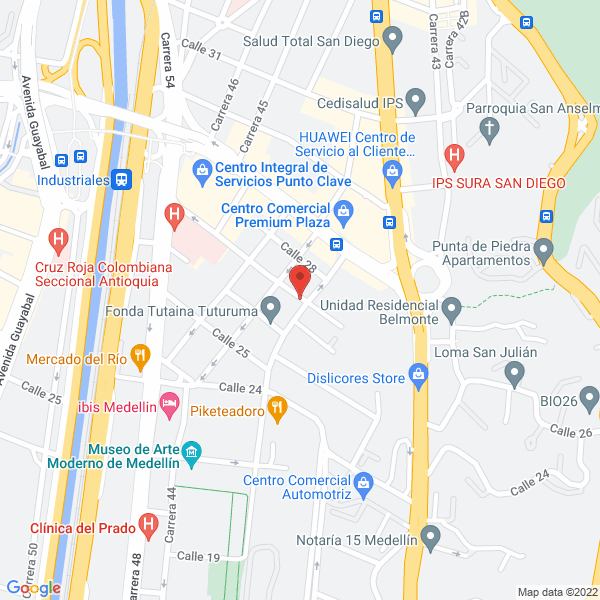 Mapa de Fotografía Publicitaria Luis Gonzalo Mejía