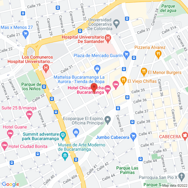 Map of Ferretodo Construcciones Piedecuesta