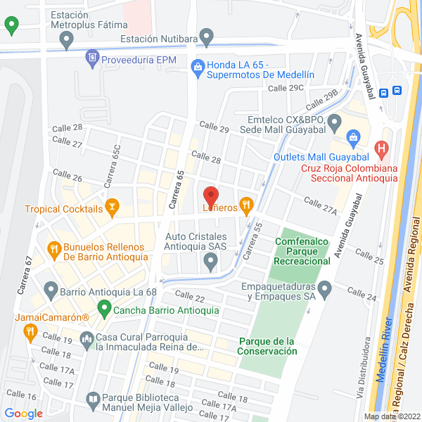 Mapa de Ferroeléctricos La Torre