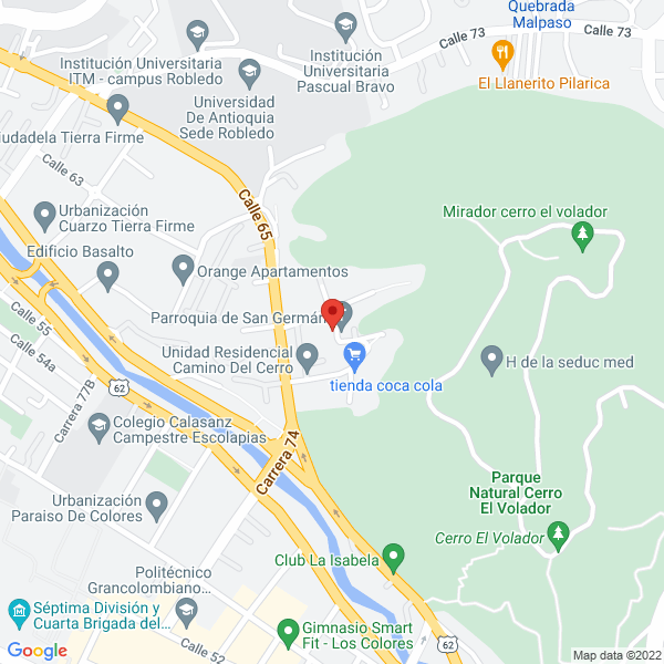 Mapa de Fundación Bienestar Animal