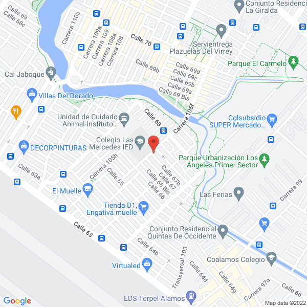 Mapa de Fundación Casa De La Sabiduría Entidad Sin Animo De Lucro