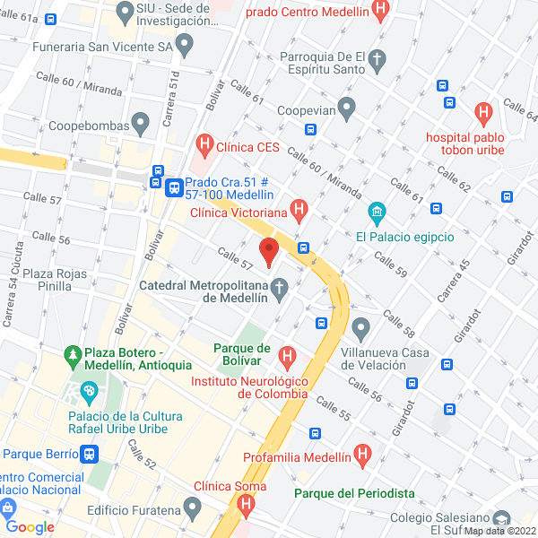 Mapa de Fundación Interdisciplinaria Al Rescate Del Pla