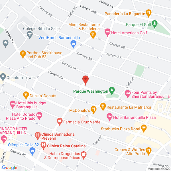 Map of Ecowindows S.A.S.