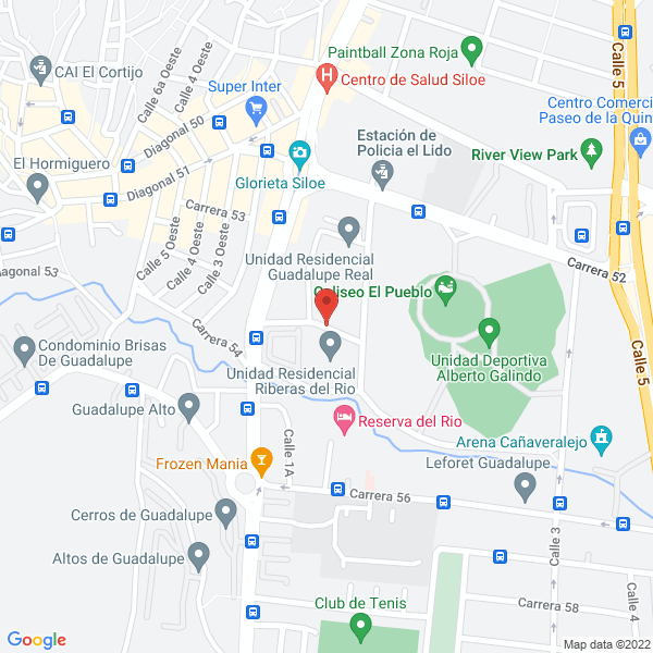 Mapa de Edgar Solarte Ingeniería Y Construcción