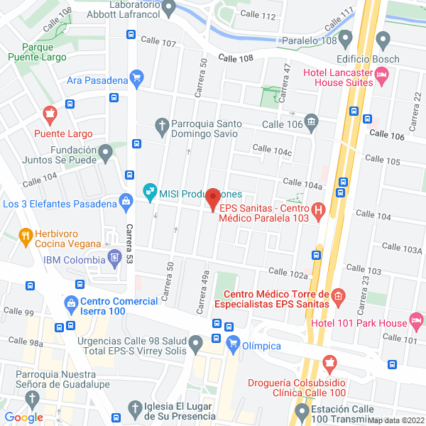 Mapa de Edifactoría S.A.