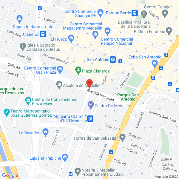 Mapa de Edificio Cisneros