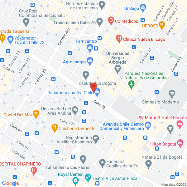 Mapa de Educación Y Tecnologúa De Información S.A.
