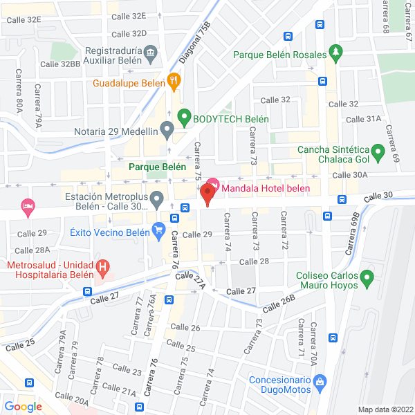 Mapa de Ferretería Jotaferr