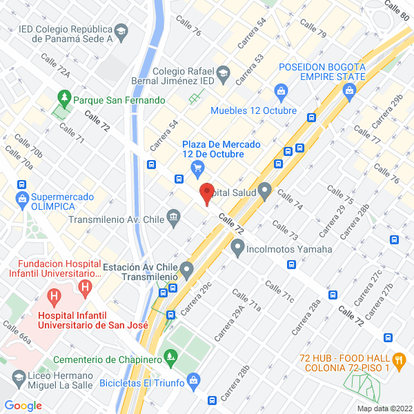 Mapa de Ferretería Pardo