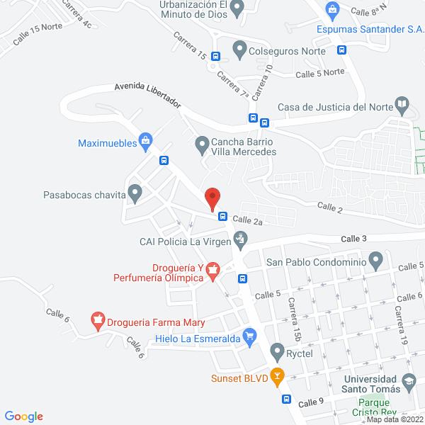 Map of Ferretería Piedecuesta