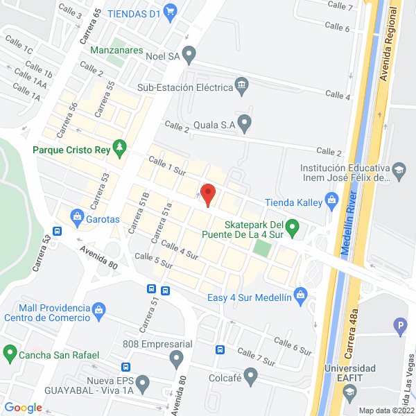 Mapa de Gutiérrez Jairo Alonso