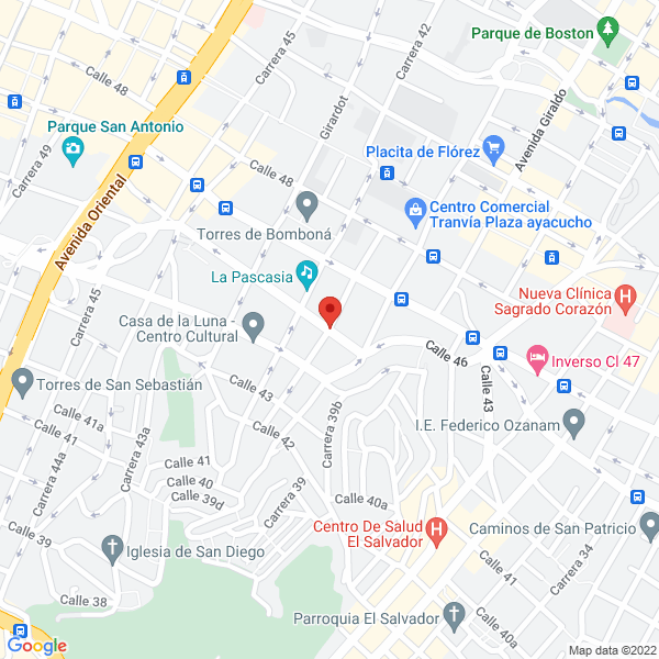 Mapa de Gym Academia Spa