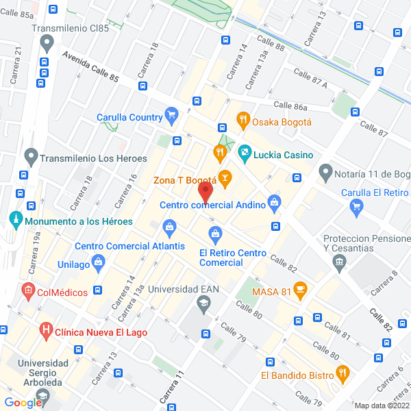 Mapa de Gyros & Kebab