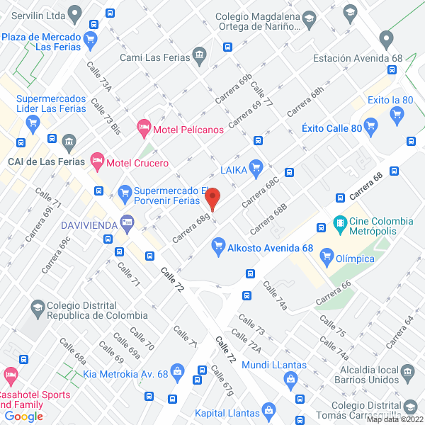 Mapa de H&R Constructores Sociedad Ltda.