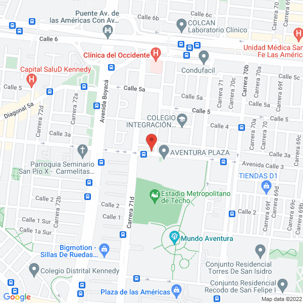 Mapa de Hc Medical Ltda.