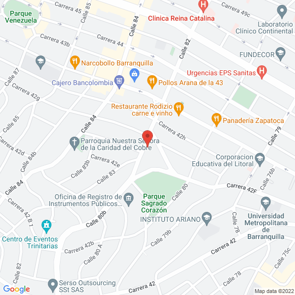 Map of Hamburguesas Lupi