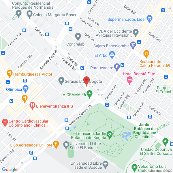 Mapa de Happy Tortas