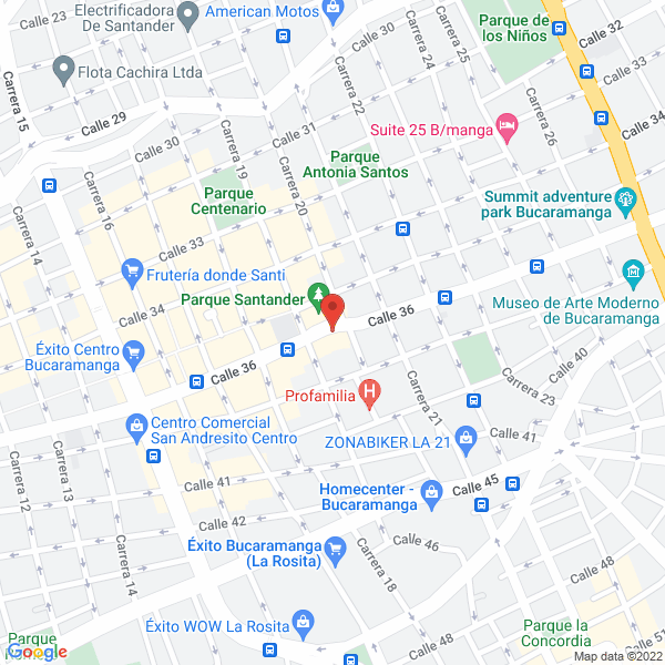 Map of Harker García Carlos