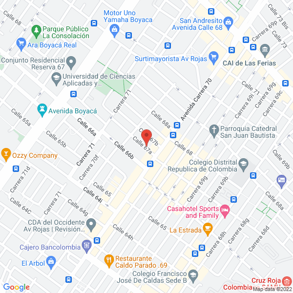 Mapa de Haya Rodríguez Inversiones S. En C.
