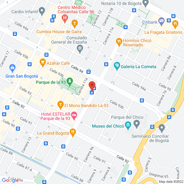 Mapa de Galería El Museo