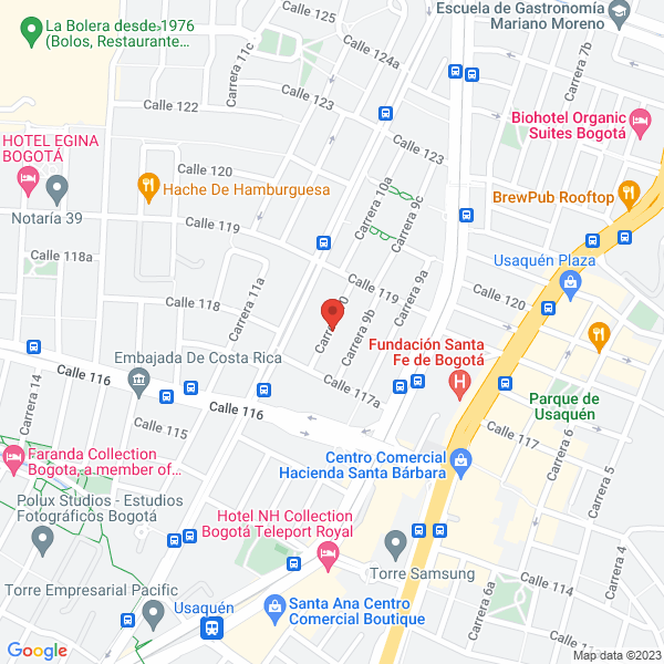 Mapa de Escuela De Arte Píntura Y Escultura Garcia Botero