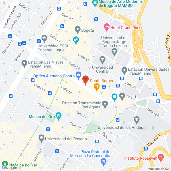 Mapa de García Y Henao S.A.S.