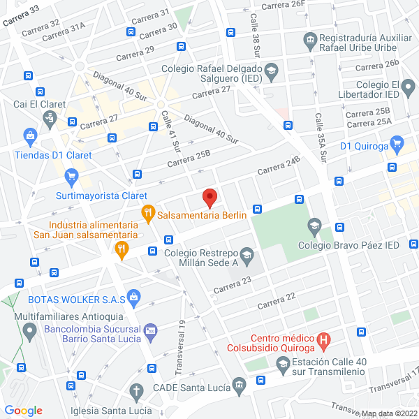 Mapa de Garmutec Ltda.