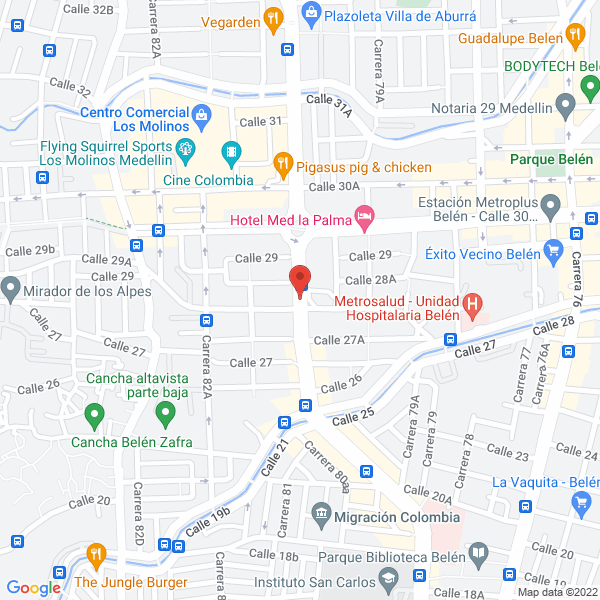 Mapa de Garota'S Spa