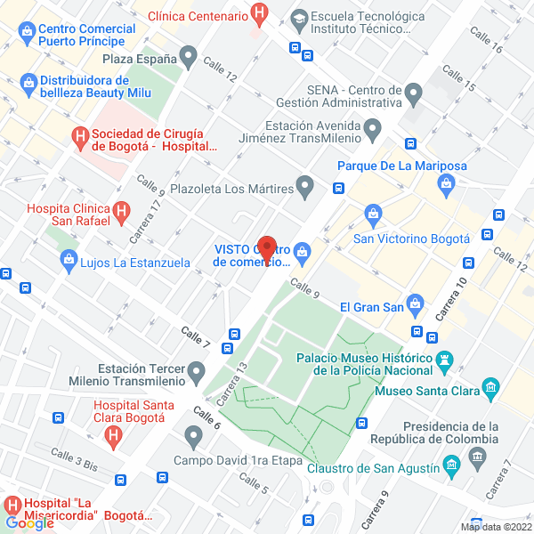Mapa de Garzón Báez Jaime - Almacén Carrocar