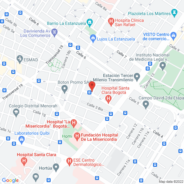 Mapa de Ferreteria Y Electricos Prisma Ltda