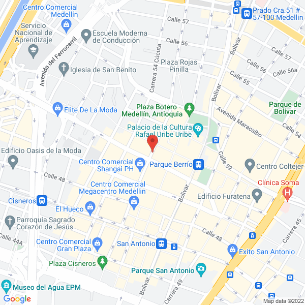 Mapa de Ferreterito