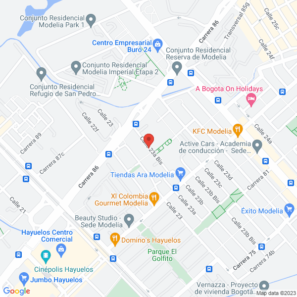 Mapa de Gutiérrez Rodríguez Asociados Soluciones Jurídicas Y Comerciales S.A.S.