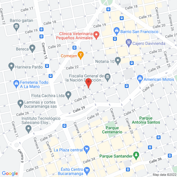 Map of Enfrío S.A.S.