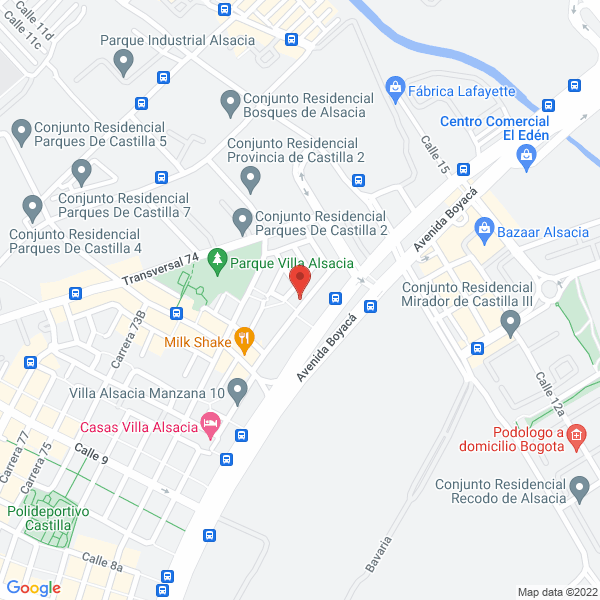 Mapa de Engitel S.A.S.